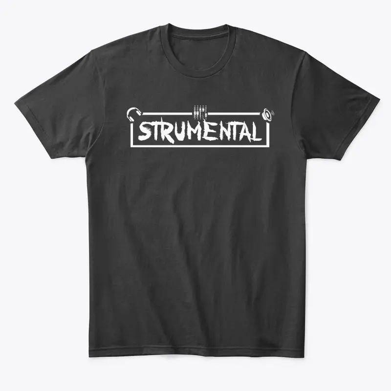 Strumental Logo (White)