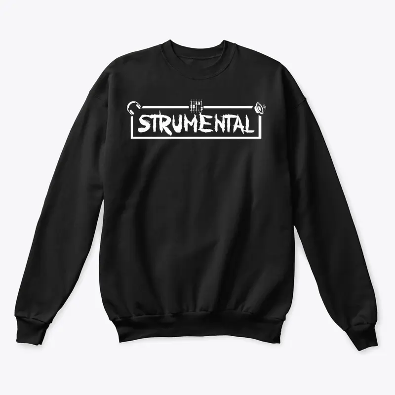 Strumental Logo (White)