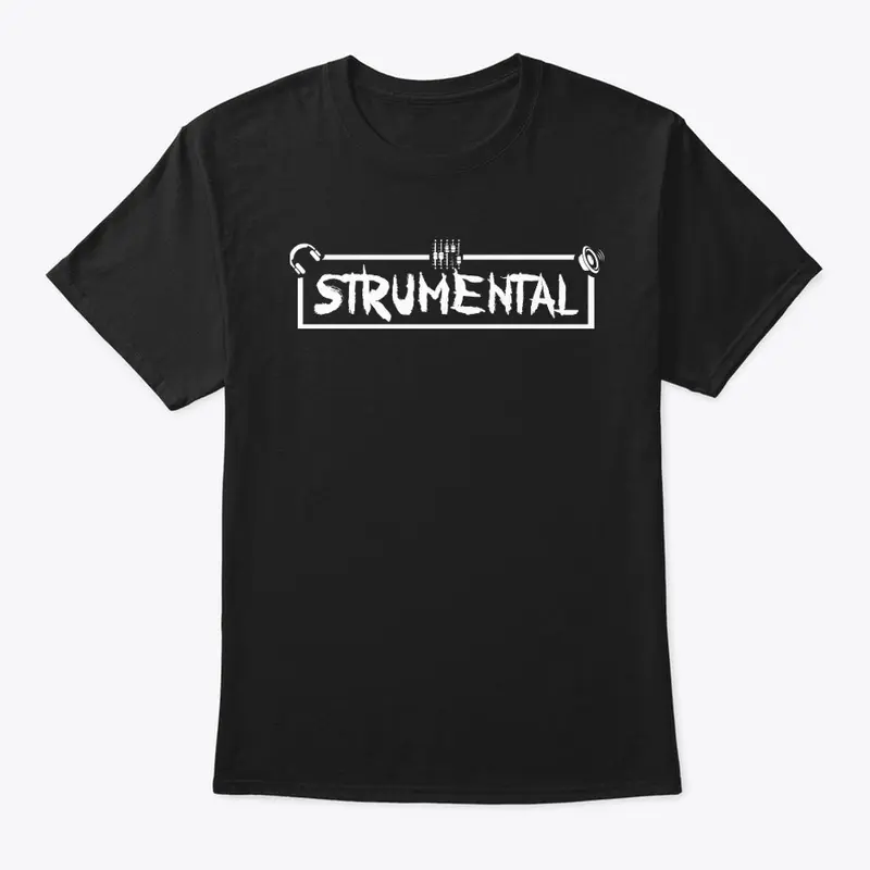 Strumental Logo (White)