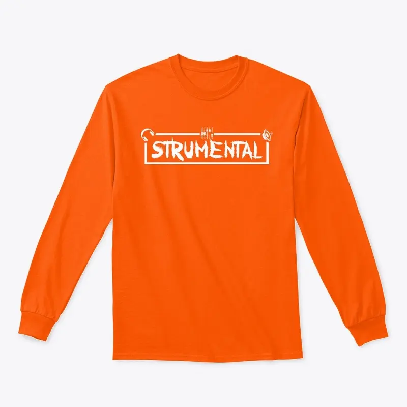 Strumental Logo (White)