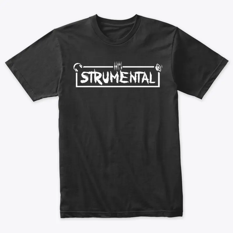 Strumental Logo (White)