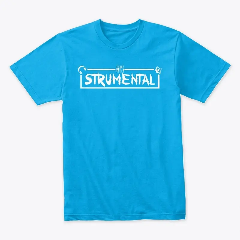 Strumental Logo (White)