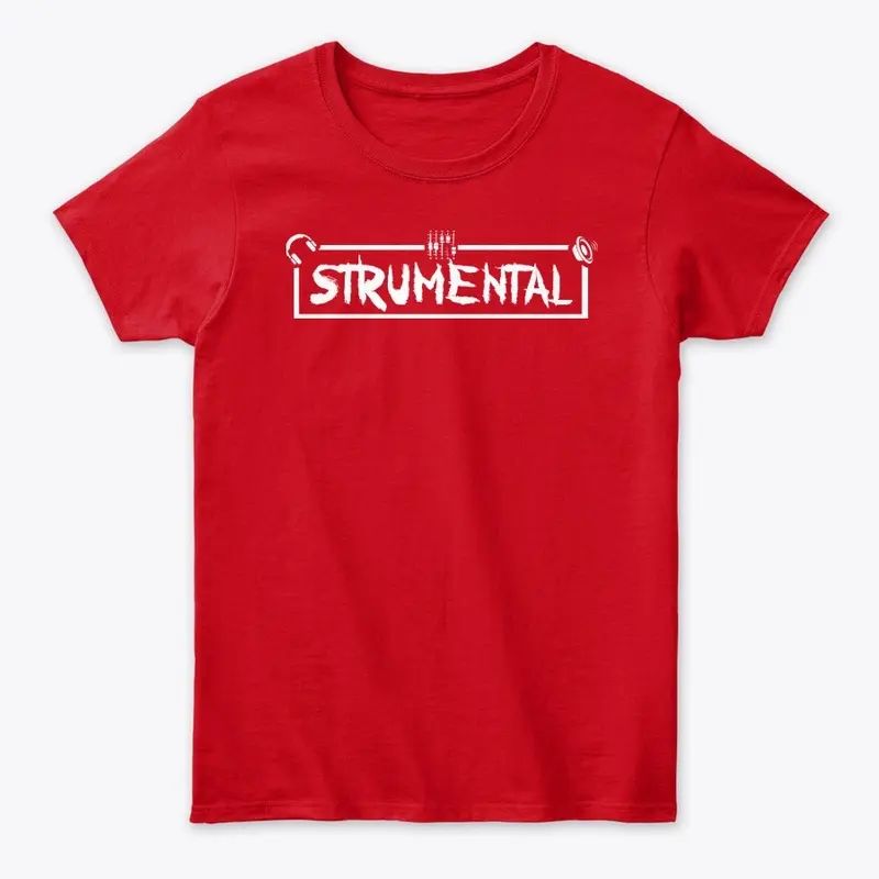 Strumental Logo (White)