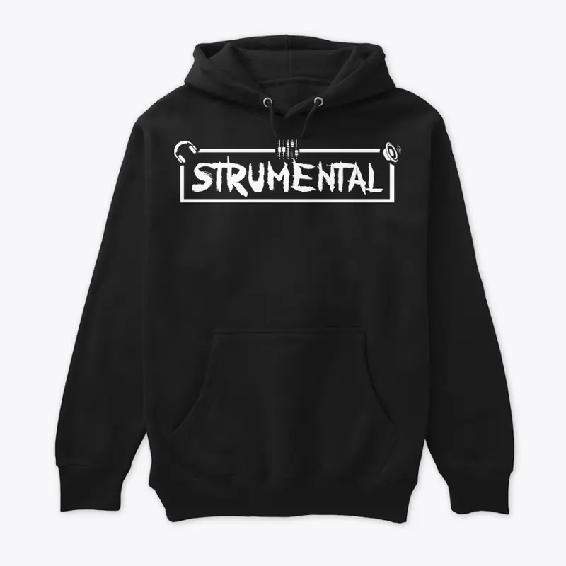 Strumental Logo (White)